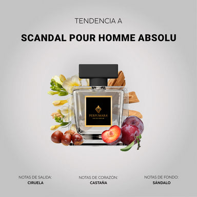 Tendencia a Scandal Pour Homme Absolu