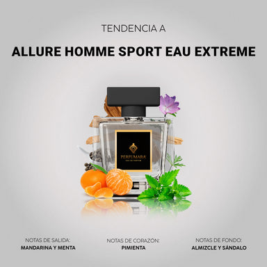 Tendencia a Allure Homme Sport Eau Extreme