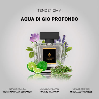 Tendencia a CAqua De Gio Profondo