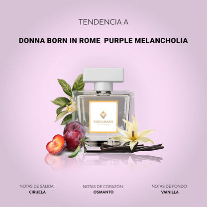 Tendencia a Donna Born In Rome Purple Melancholia