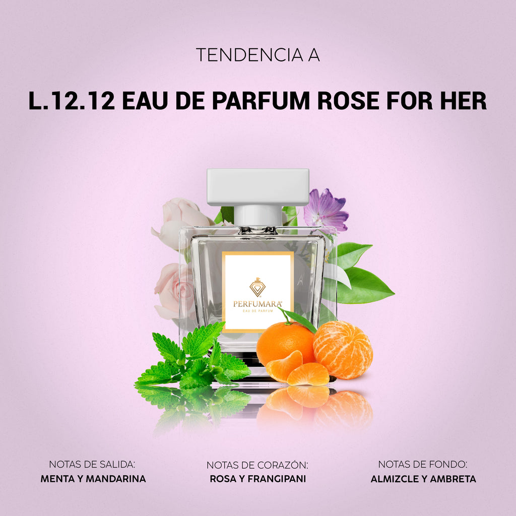 Tendencia a L.12.12 Eau de Parfum Rose For Her