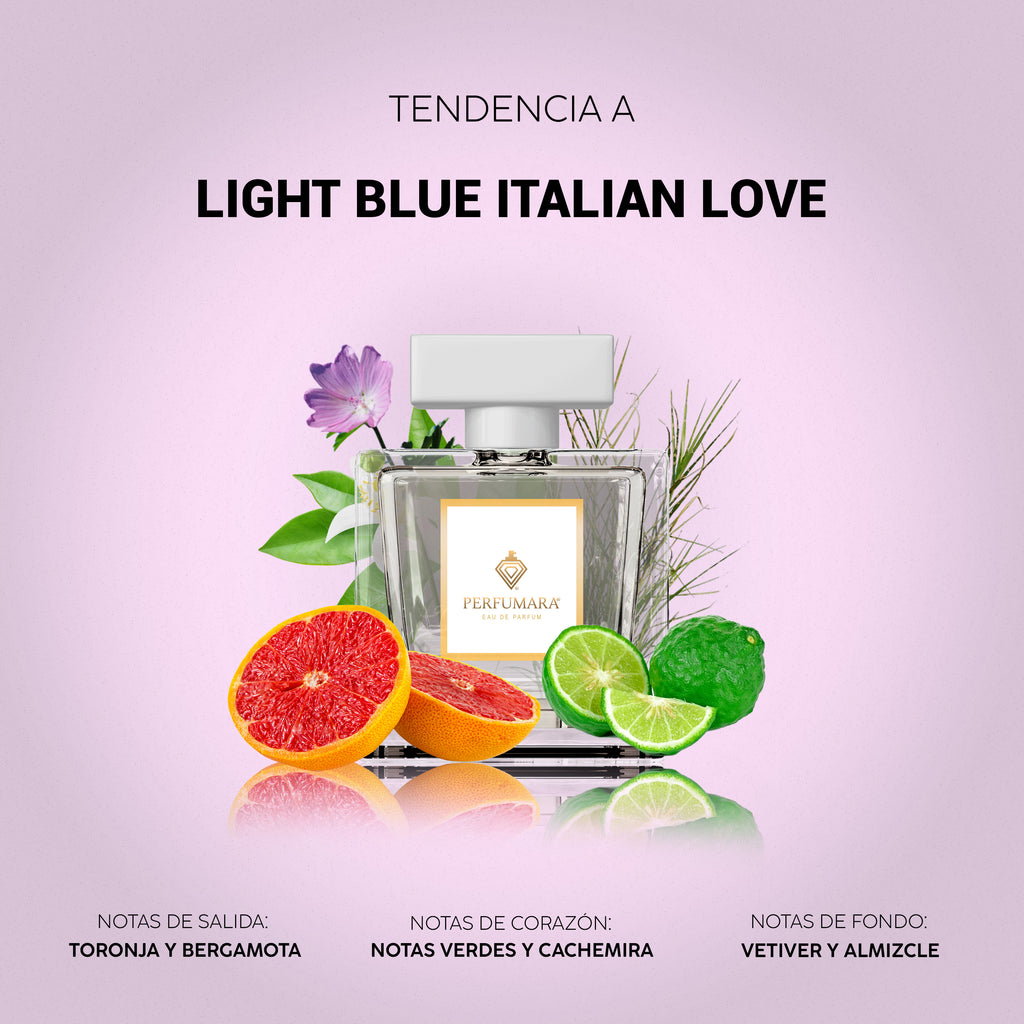 Tendencia a Light Blue Italian Love