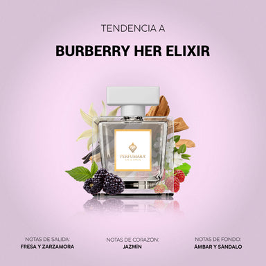 Tendencia a Burberry Her Elixir de Parfum
