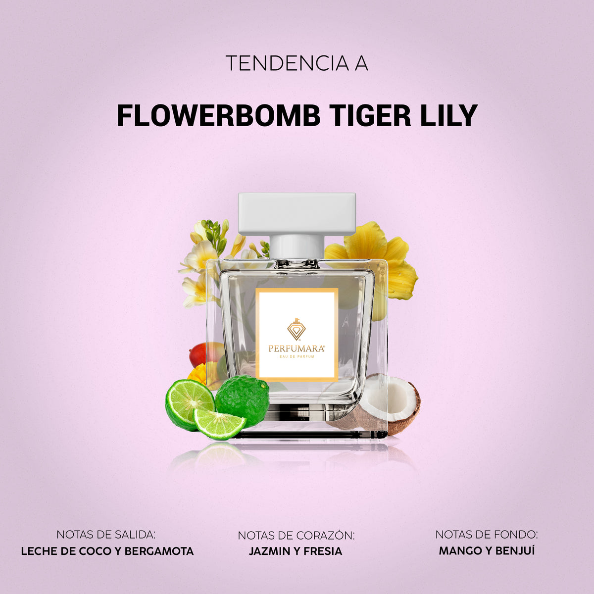 Tendencia a Flowerbomb Tiger Lily