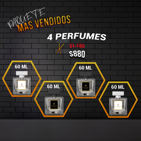 PAQUETE MAS VENDIDOS 4X 880