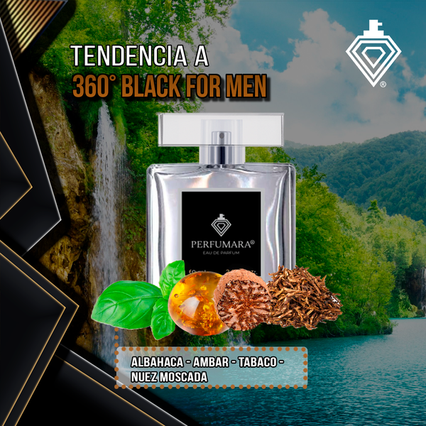 Tendencia a C360° Black for Men