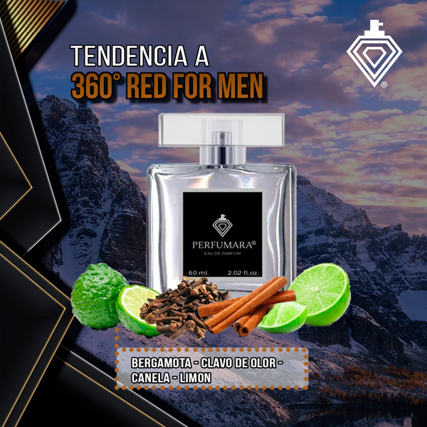 Tendencia a C360° Red for Men